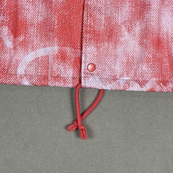 Champion Life Jacket Womens Large Pink Cropped Coaches Warm Up Lined - Picture 7 of 10